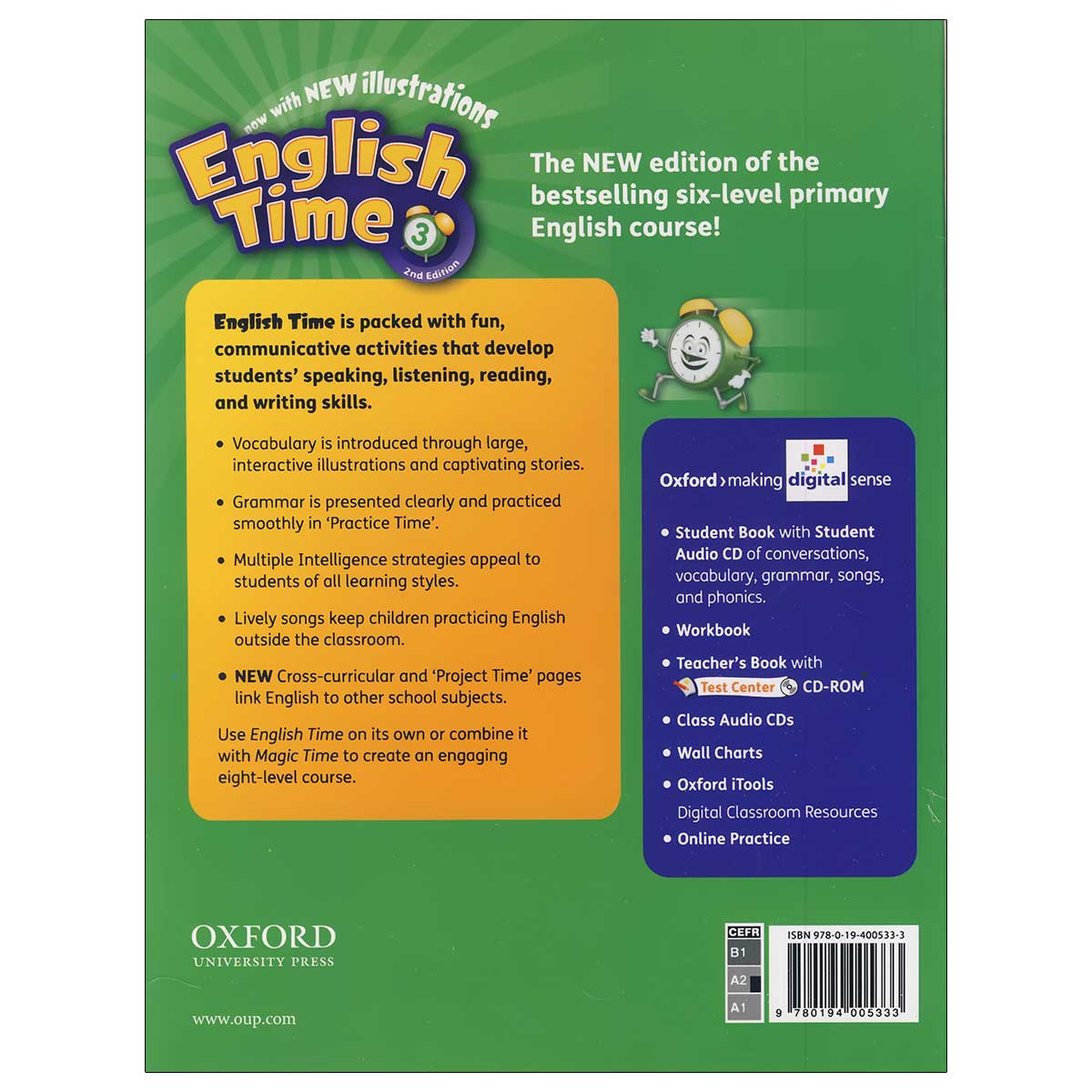 کتاب English Time 3 2nd Edition Back