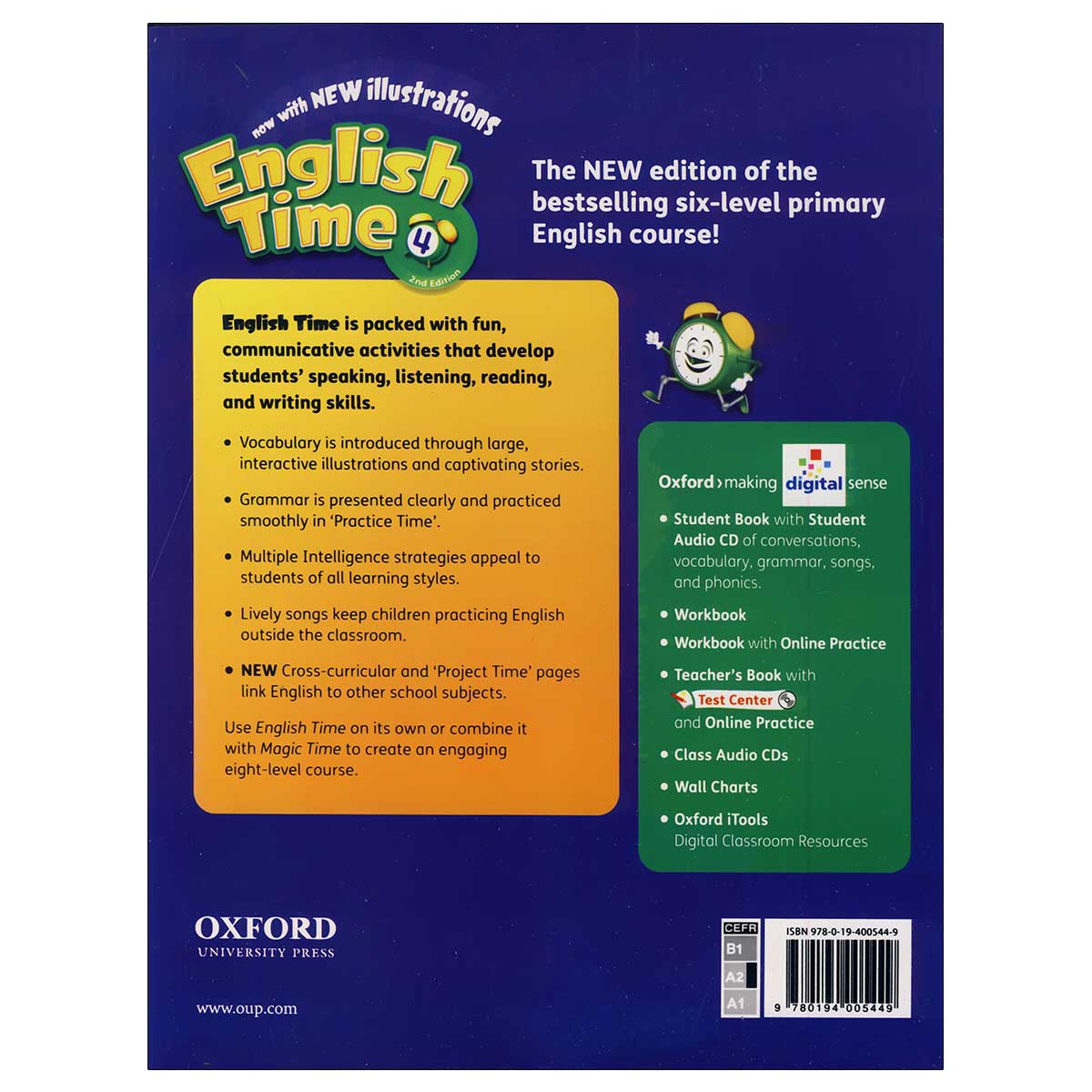 کتاب English Time 4 2nd Edition Back
